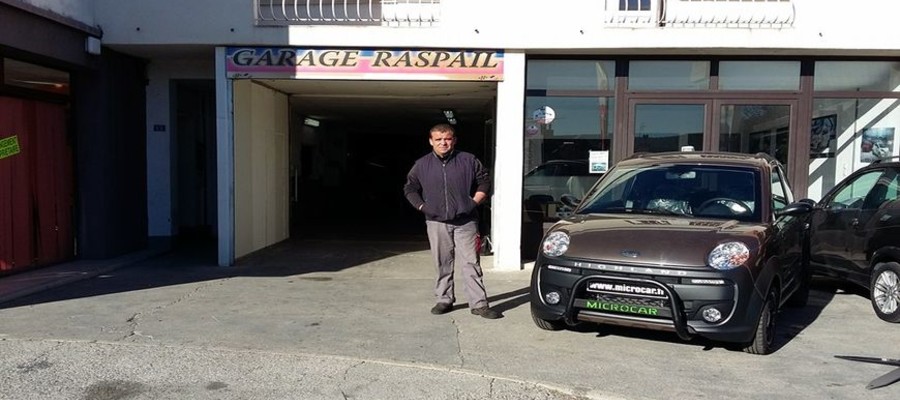 Cars AlpesProvence votre centre expert Ligier Microcar chez le Garage Raspail à Chateau Arnoux Saint Auban (04)